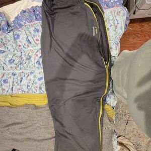 Marmot Gray Nanowave 55 Sleeping Bag with Yellow Accents